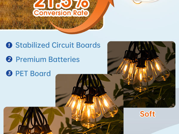 solar string lights for outside