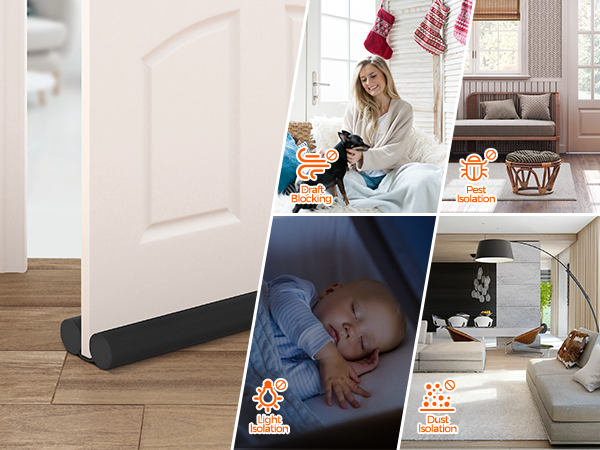door draft stopper