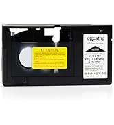 ottosing New and Upgraded cartridges VHS-C Cassette Adapter Compatible with VHS-C SVHS Camcorders...