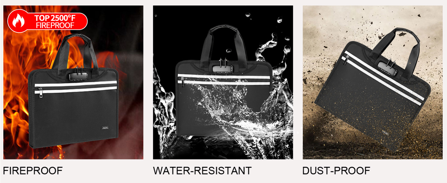 file storage portfolio organizer safe for documents