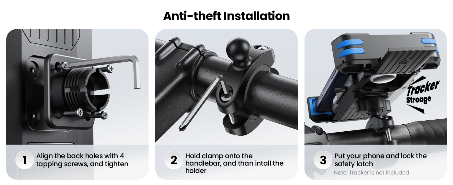 handlebar phone mount