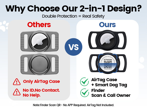 airtag holder for dog collar