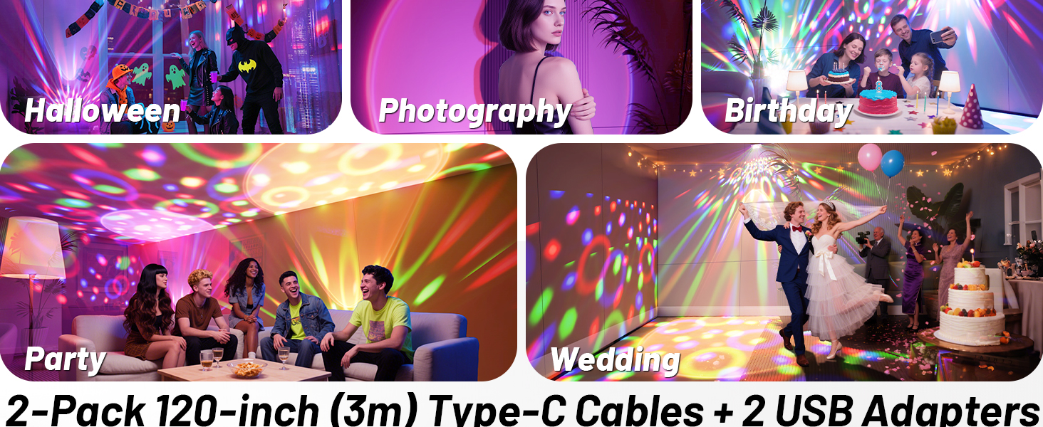 Sunset Lamp Disco Party Lights