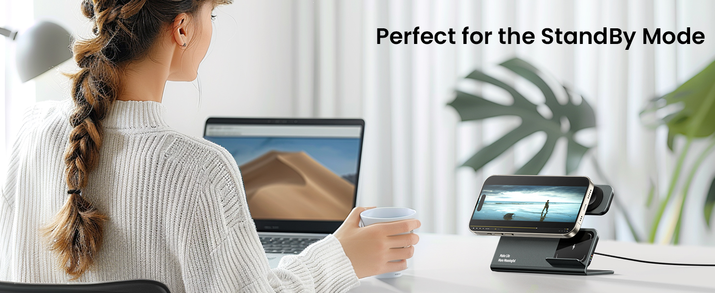 3 in 1 Magnetic Wireless Charging Station
