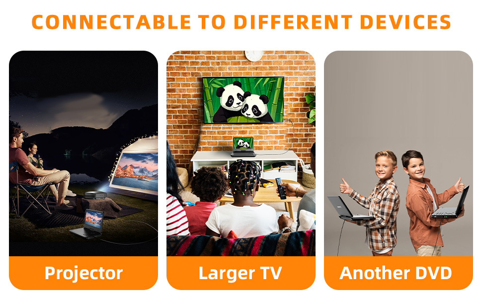 CONNECTABLE TO DIFFERENT DEVICES