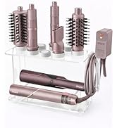chochoyah Hair Tool Holder for Dyson Airwrap, Acrylic Double-Layer Storage Holder, Hair dryer Sta...