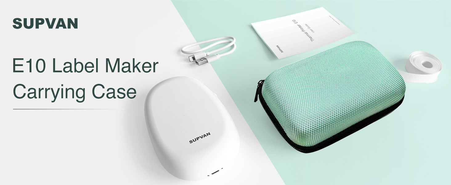 E10 label maker case