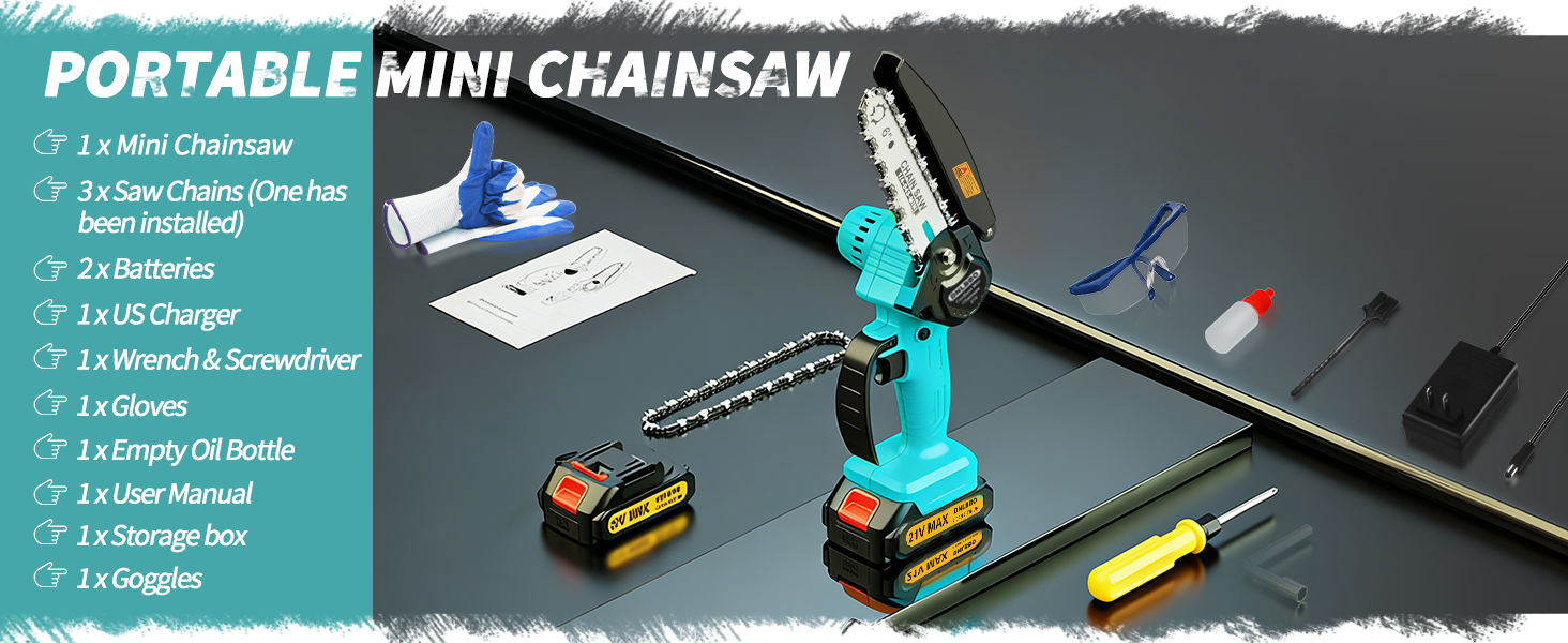 battery powered chainsaw