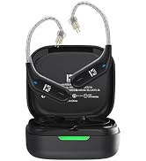 KBEAR BT15 PRO IEM Bluetooth Adapter, Bluetooth 5.4 Module, Waterproof Ear Hook Extra Long Batter...