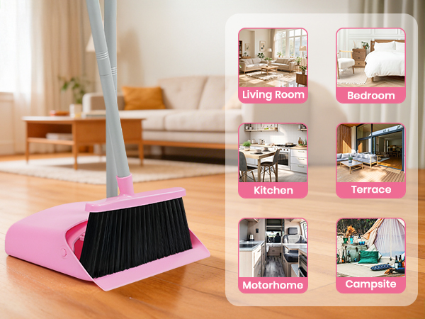 broom and dustpan set