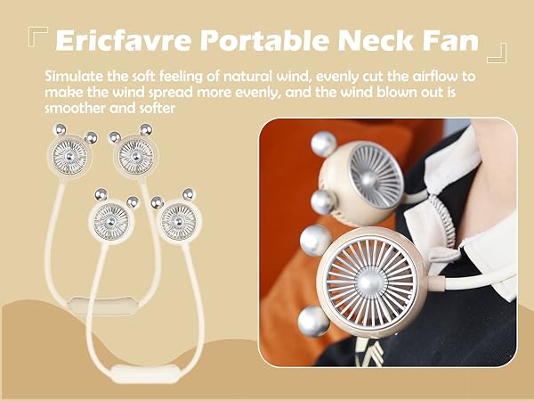 portable neck fan rechargeable; neck cooling fan; neck fans for women rechargeable
