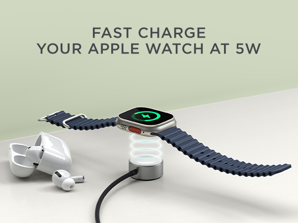 USB-C Fast Charging Cable for Apple Watch