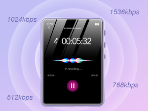 64GB MP3 Player with Bluetooth 5.3