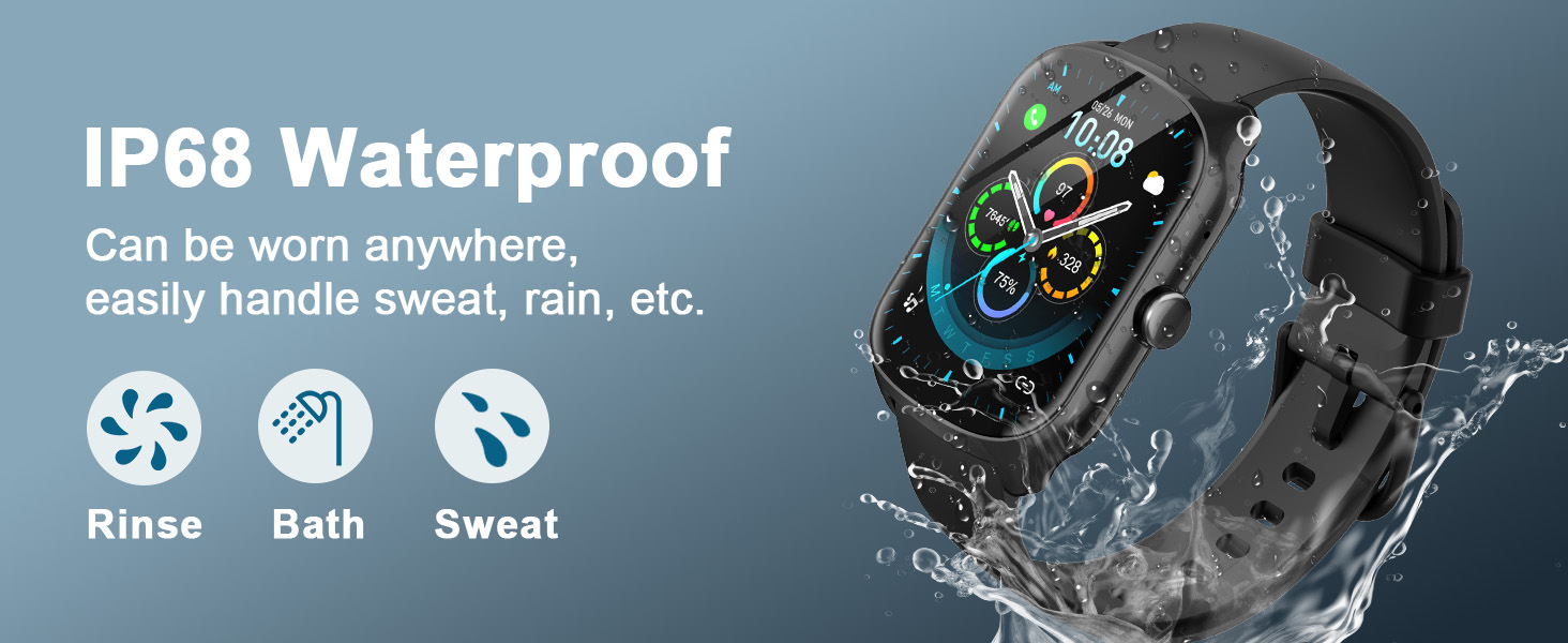 waterproof smart watches for men