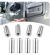 Stainless Steel Door Pin Guides,Door Hinge Pins for Jeep Wrangler,Door Hinge Nuts Bolts for Jeep ...