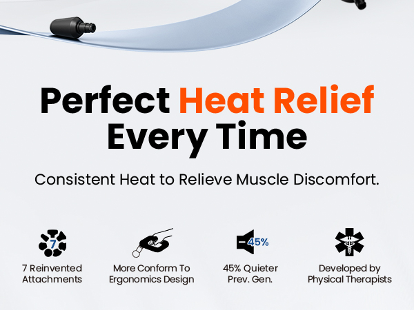 massage gun with heat