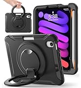 BATYUE Case for iPad mini 7 (A17 Pro) 2024/ Mini 6 8.3'' 2021,Full-Body Shockproof Protective Cas...