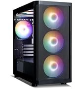 Zalman M4 SE Micro-ATX MATX RGB Gaming PC Case, 6 x 120mm FRGB Fans Pre-Installed, High Airflow, ...