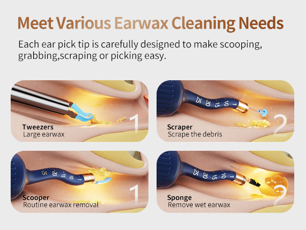 ear pick with camera