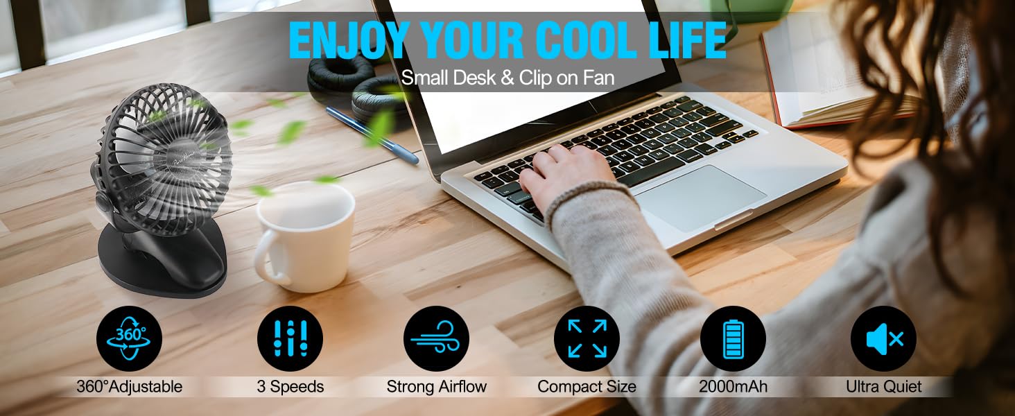Portable Clip Fan