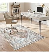 Anidaroel Office Chair Mat for Hardwood &amp; Tile Floor, 4x6 Floor Mat for Office Chair, Under Desk ...