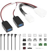 YQMAJIM(Customized)Dashcam Power Adapter,Customized for Your Model,Connect to Auto Dimming Rearvi...