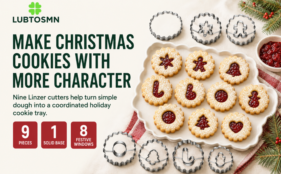 MAKE CHRISTMAS COOKIES WITH MORE CHARACTER