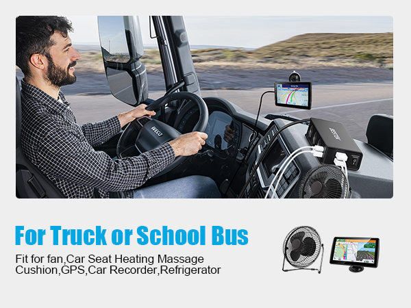 BESTEK Cigarette Lighter Splitter