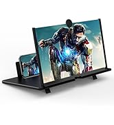 20" Screen Magnifier,3D HD Mobile Phone Magnifier Projector Screen for Movies, Videos, and Gaming...