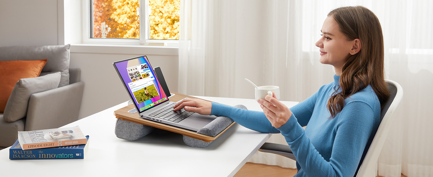 HNLD3 lap desk with cushion lap desk laptop tray for lap laptop lap desk laptop stand for bed