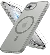 Miracase for iPhone 16e case &amp; iPhone 17e Case for MagSafe [with 2×9H+ Screen Protectors] TOP Mil...
