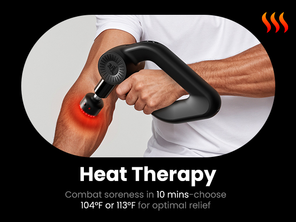 Massage Gun with Infrared Light