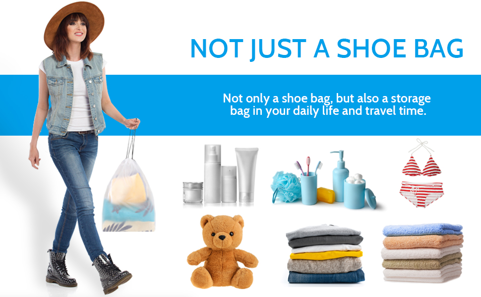 transparent shoe bag