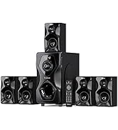 Bobtot Surround Sound Speakers Home Theater Systems - 700 Watts Peak Power 5.1/2.1Wired Stereo Sp...