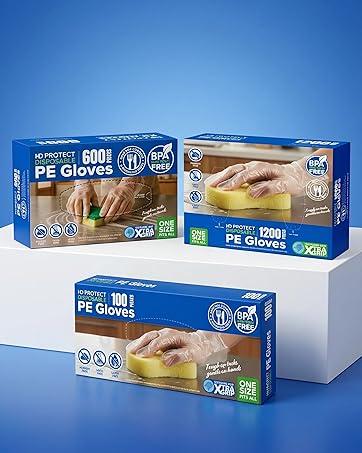 HD Protect PE Gloves