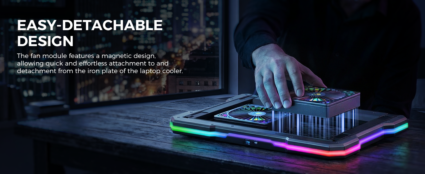 detachable fan