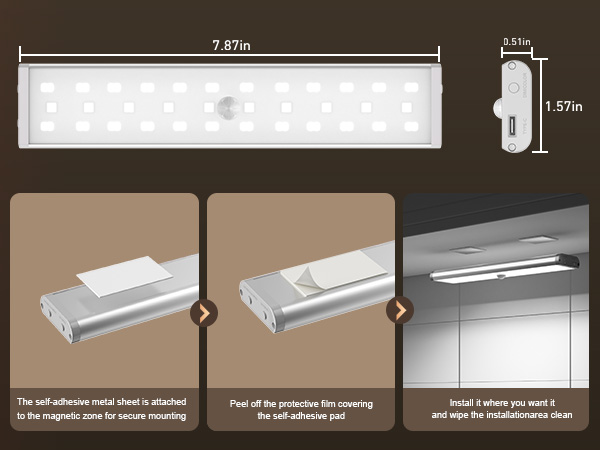 motion sensor closet lights