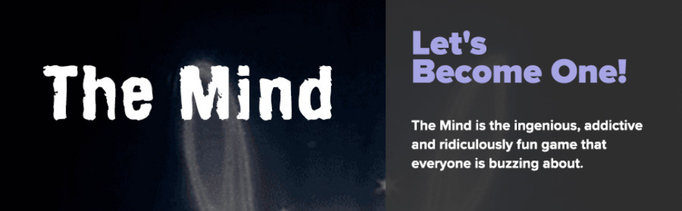 The Mind card game for kids and adults mind reading cooperative strategy game for family game night