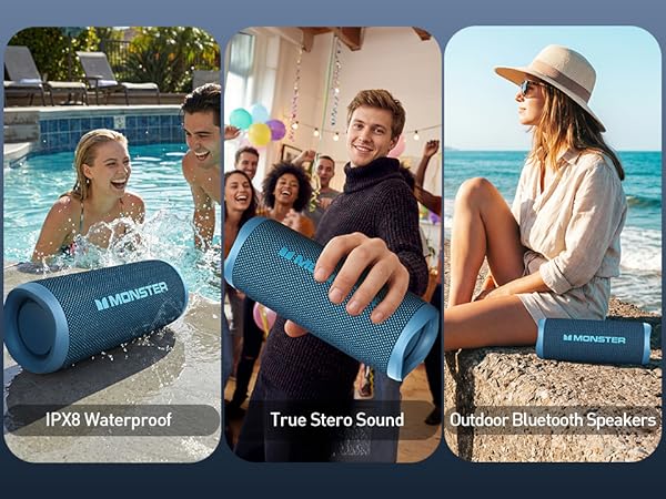 IPX8 Waterproof speakers