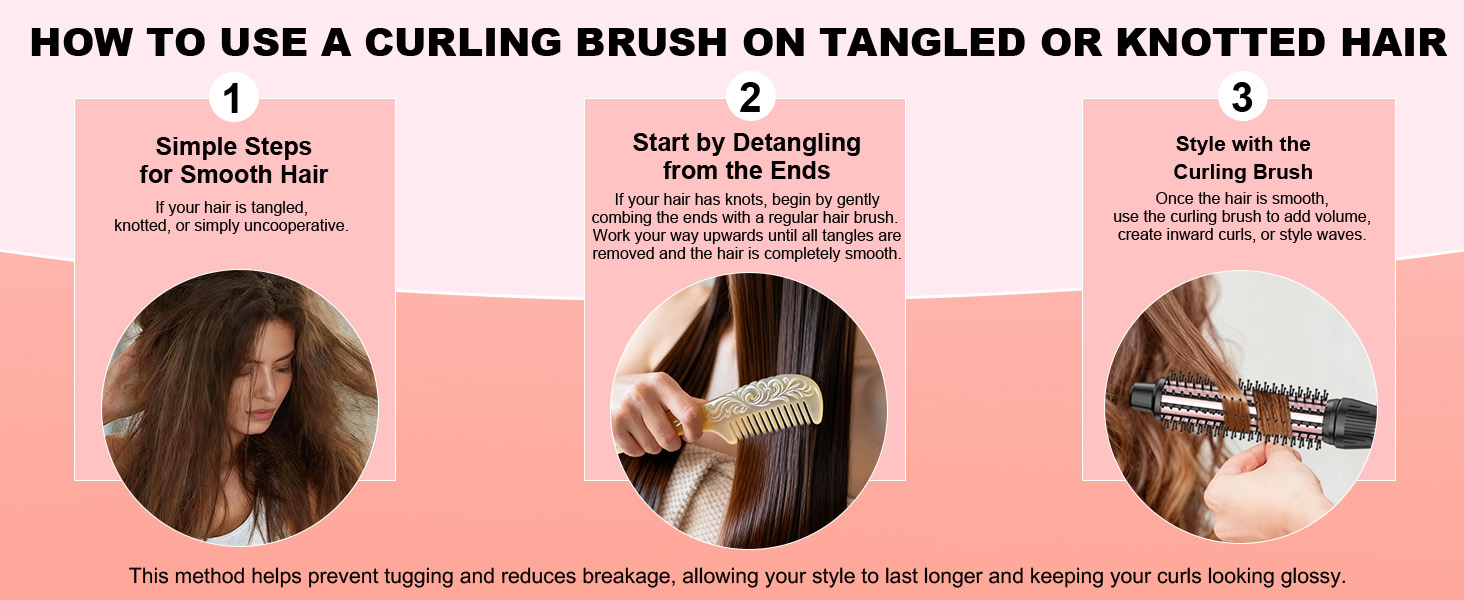 curling iron brush