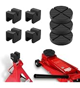 Jack Stand Pads &amp; Floor Jack Rubber Pad 7Pcs Combo,Universal Pinch Weld Protector Adapter Set,Non...