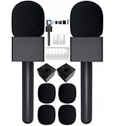 2PCS Microphone Holder for DJI/DJI Mini/2/3, Mic Handle for Rode, Hollyland Microphone, Magnetic ...