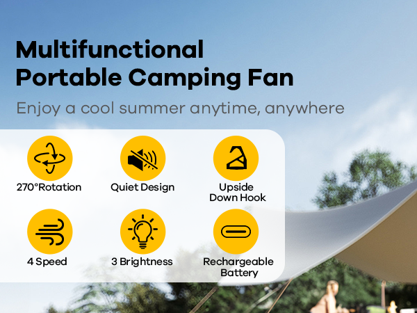 camping fan