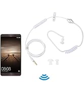 Yoidesu Universal 3.5mm Jack Acoustic Hollow Air Tube Earbuds Headphones with Microphone,Anti-Rad...