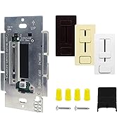 HitLights 60W Dimmable Driver and Dimmer Switch Single Integrated Unit, EZDim 120VAC to 12VDC Wal...