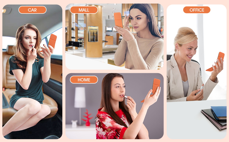 makeup mirror handheld mirror