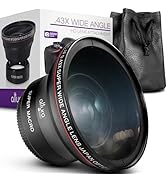 Altura Photo 58MM 0.43x HD Wide Angle Lens with Macro - Attaches to 58MM Filter Thread (Not Camer...