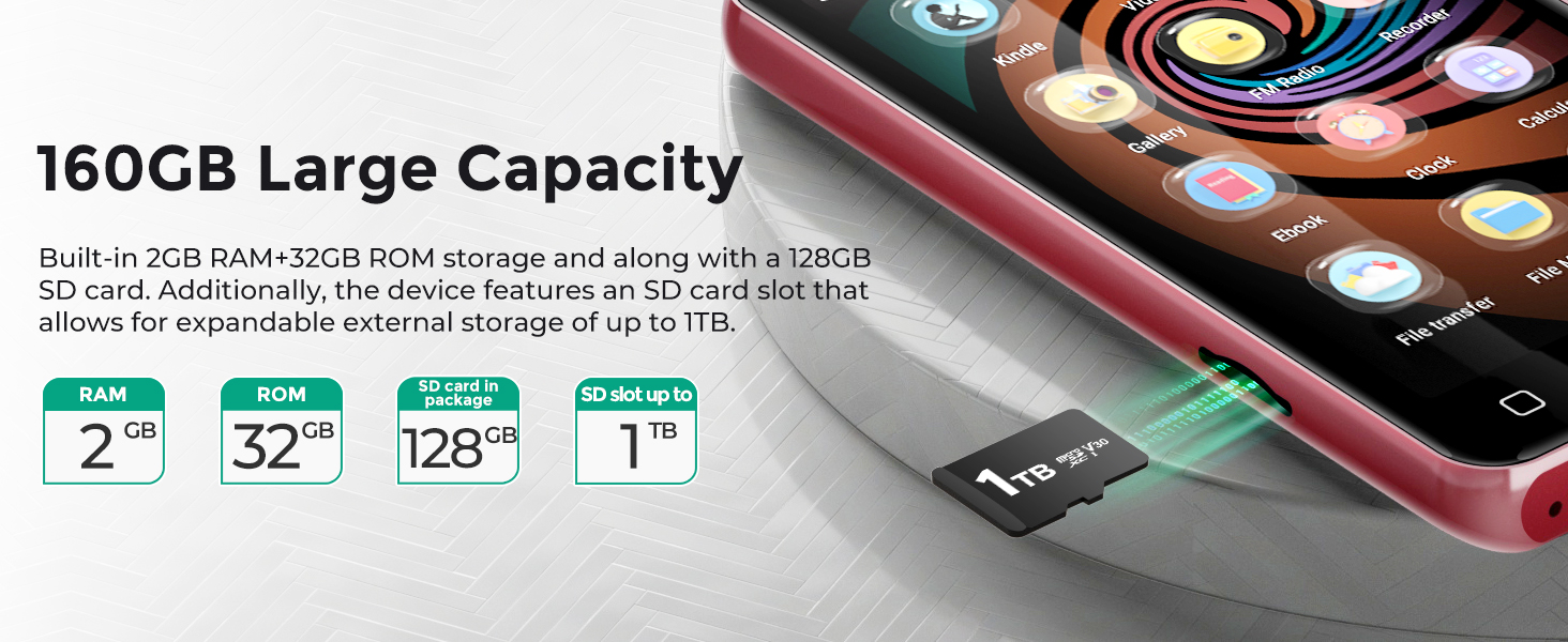 mp3 player with bluetooth and wifi