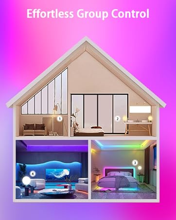 smart light bulb color changing