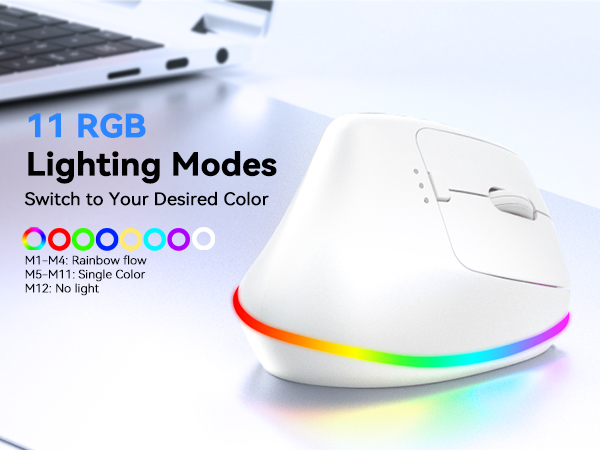 mouse with multicolor